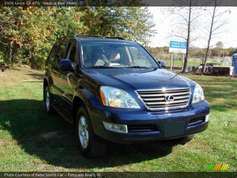 Nautical Blue / Ivory 2006 Lexus GX 470