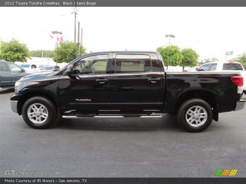 Black / Sand Beige 2012 Toyota Tundra CrewMax