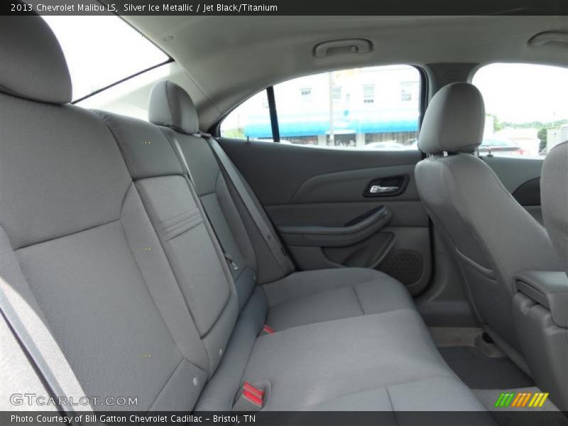Silver Ice Metallic / Jet Black/Titanium 2013 Chevrolet Malibu LS