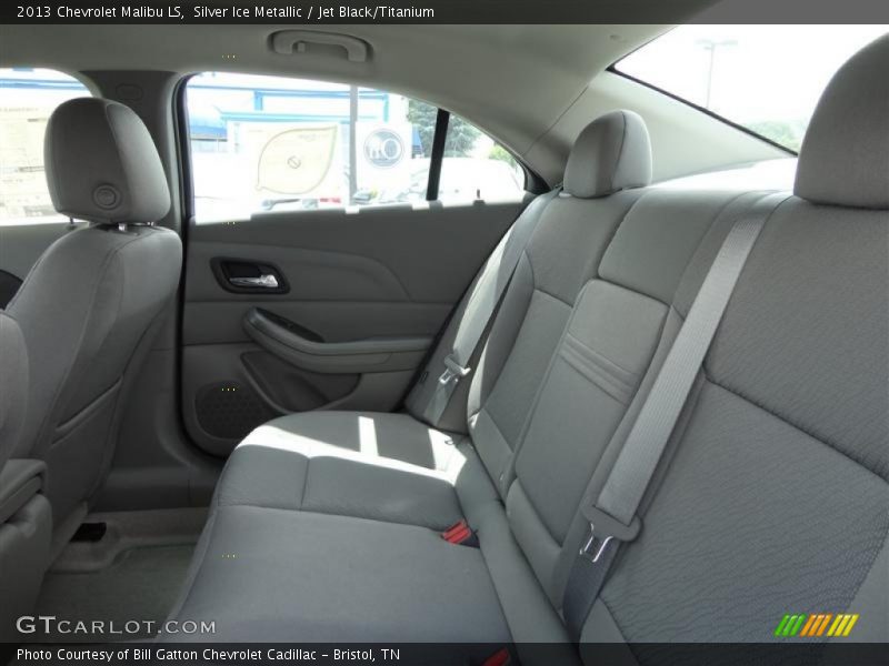 Silver Ice Metallic / Jet Black/Titanium 2013 Chevrolet Malibu LS