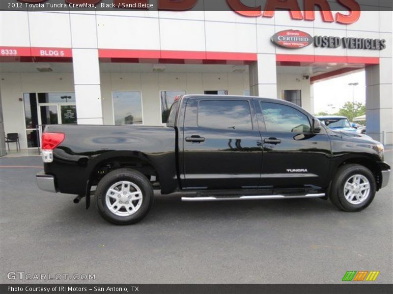 Black / Sand Beige 2012 Toyota Tundra CrewMax