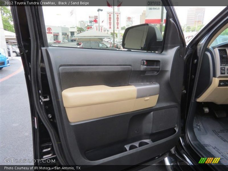 Black / Sand Beige 2012 Toyota Tundra CrewMax