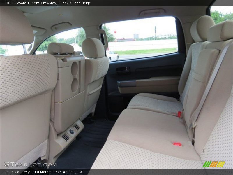Black / Sand Beige 2012 Toyota Tundra CrewMax