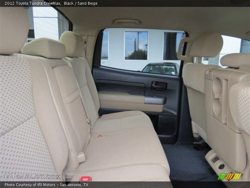 Black / Sand Beige 2012 Toyota Tundra CrewMax