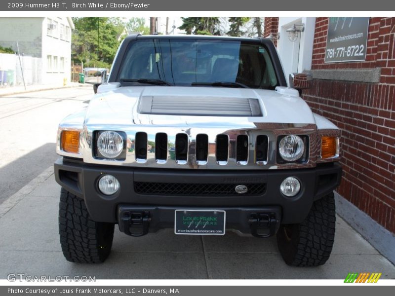 Birch White / Ebony/Pewter 2009 Hummer H3 T