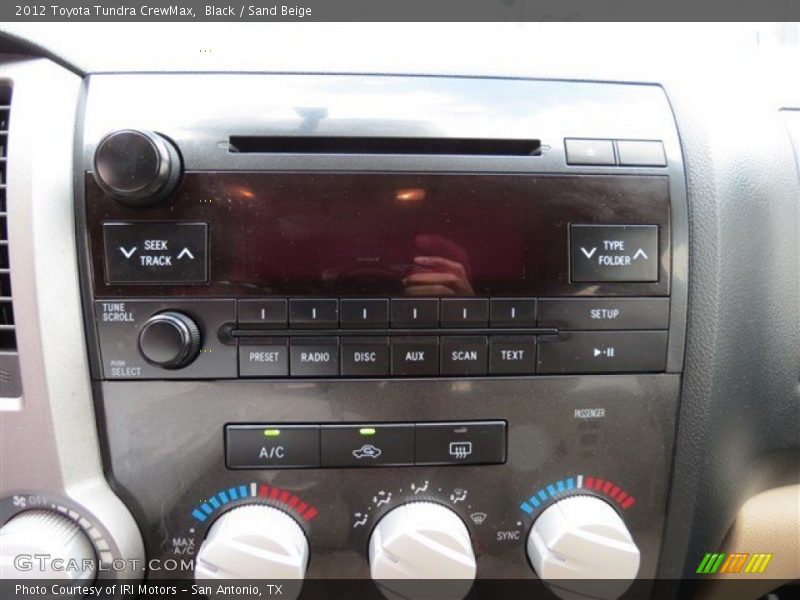 Black / Sand Beige 2012 Toyota Tundra CrewMax