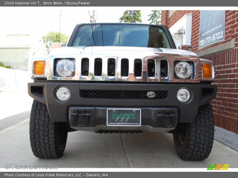 Birch White / Ebony/Pewter 2009 Hummer H3 T
