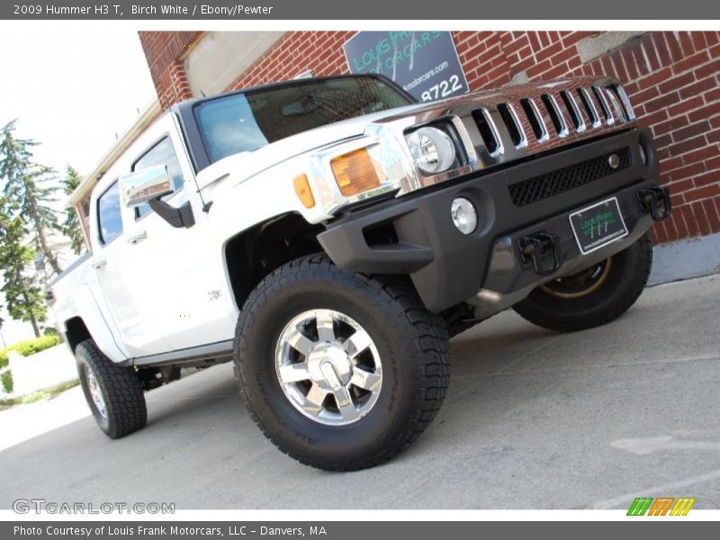 Birch White / Ebony/Pewter 2009 Hummer H3 T