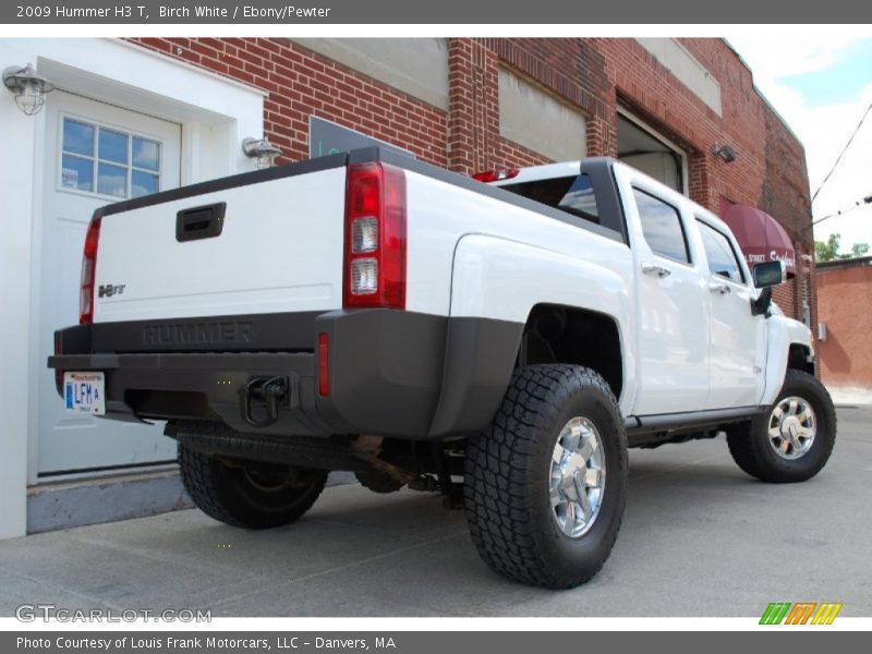 Birch White / Ebony/Pewter 2009 Hummer H3 T