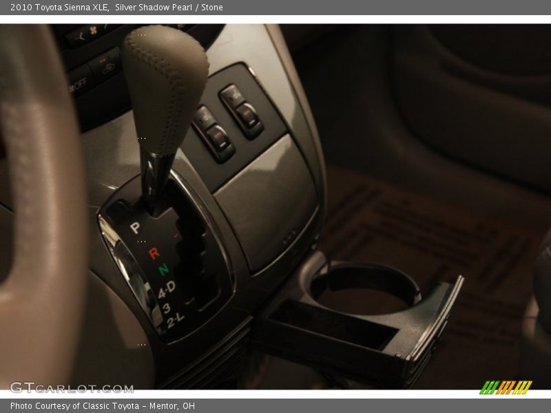 Silver Shadow Pearl / Stone 2010 Toyota Sienna XLE
