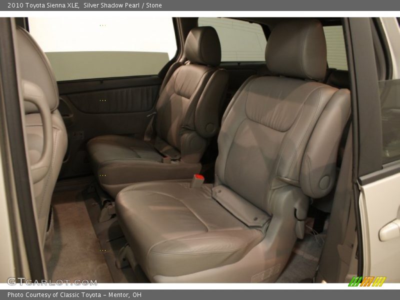 Silver Shadow Pearl / Stone 2010 Toyota Sienna XLE