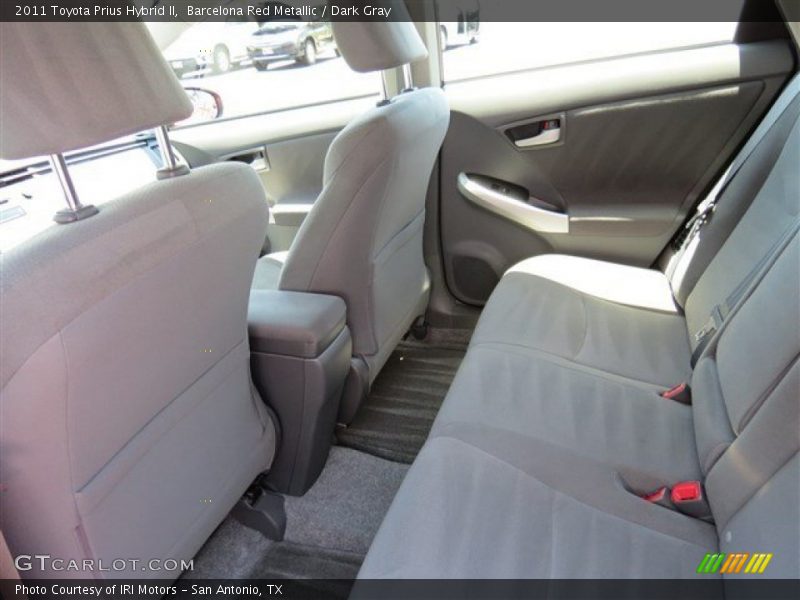 Barcelona Red Metallic / Dark Gray 2011 Toyota Prius Hybrid II