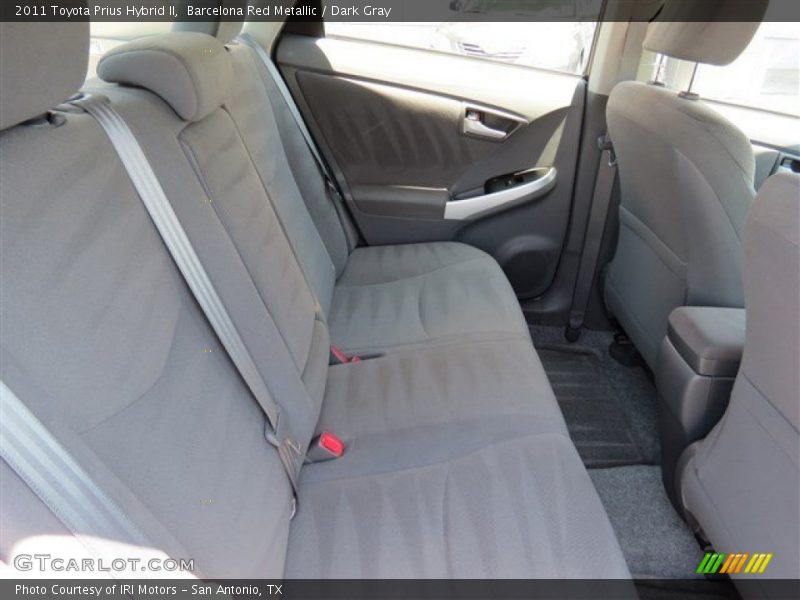 Barcelona Red Metallic / Dark Gray 2011 Toyota Prius Hybrid II