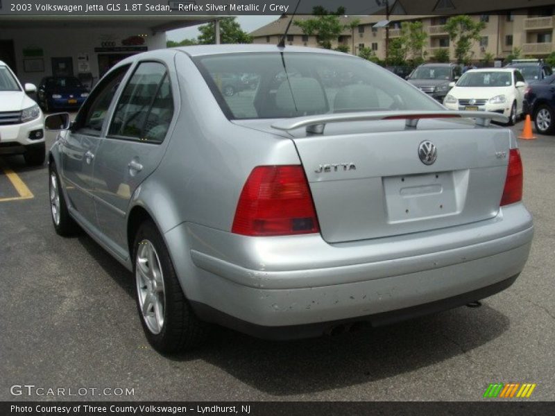 Reflex Silver Metallic / Grey 2003 Volkswagen Jetta GLS 1.8T Sedan