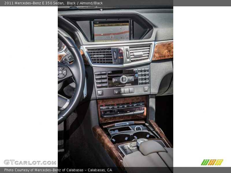 Black / Almond/Black 2011 Mercedes-Benz E 350 Sedan