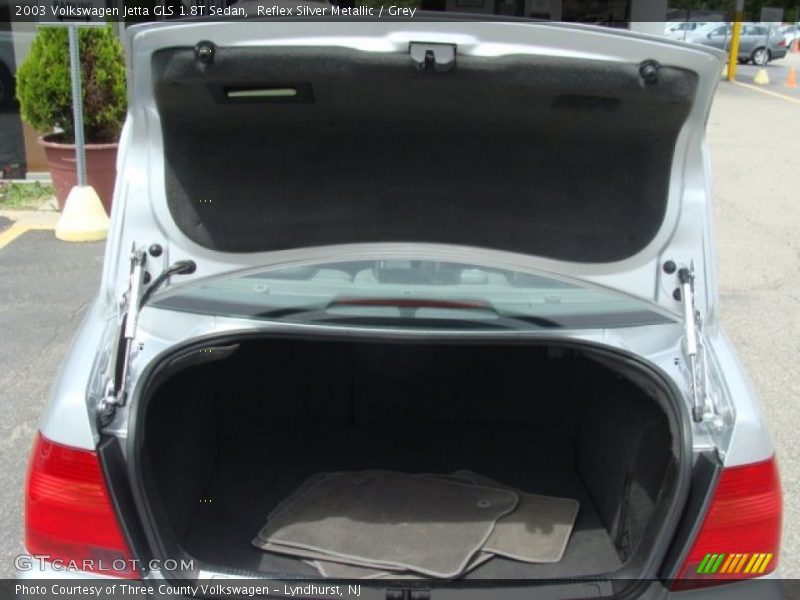 Reflex Silver Metallic / Grey 2003 Volkswagen Jetta GLS 1.8T Sedan