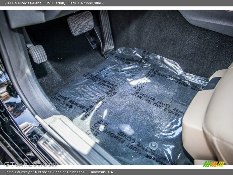Black / Almond/Black 2011 Mercedes-Benz E 350 Sedan