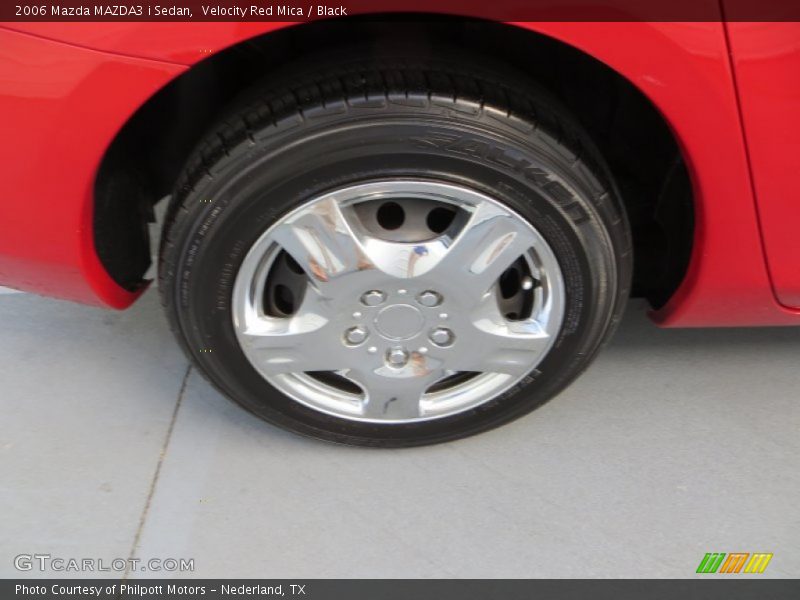Velocity Red Mica / Black 2006 Mazda MAZDA3 i Sedan