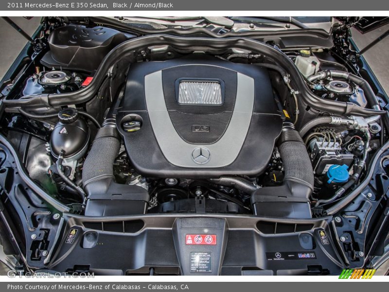 Black / Almond/Black 2011 Mercedes-Benz E 350 Sedan