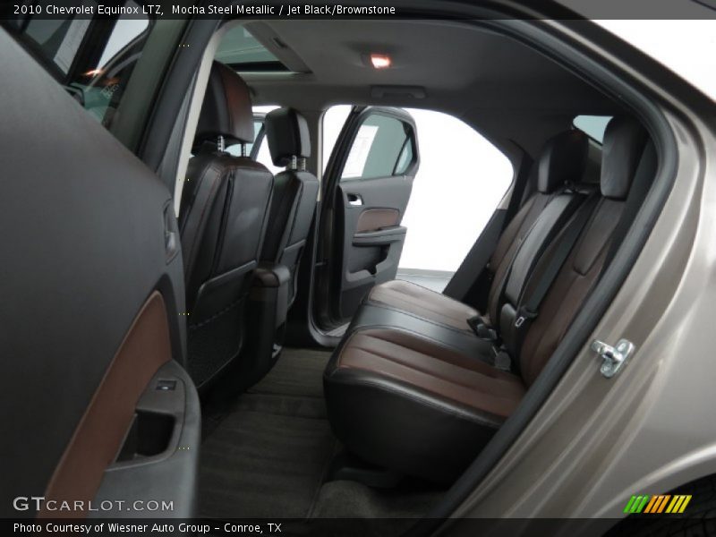 Mocha Steel Metallic / Jet Black/Brownstone 2010 Chevrolet Equinox LTZ