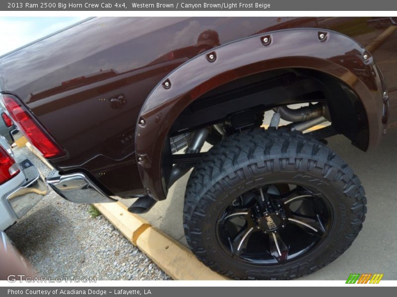 Western Brown / Canyon Brown/Light Frost Beige 2013 Ram 2500 Big Horn Crew Cab 4x4