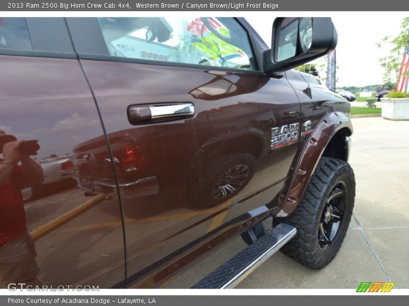 Western Brown / Canyon Brown/Light Frost Beige 2013 Ram 2500 Big Horn Crew Cab 4x4