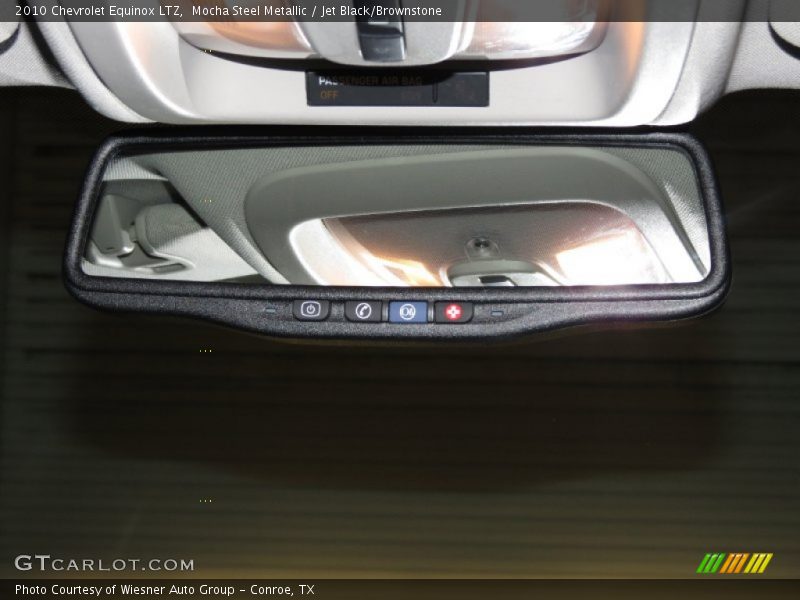 Mocha Steel Metallic / Jet Black/Brownstone 2010 Chevrolet Equinox LTZ