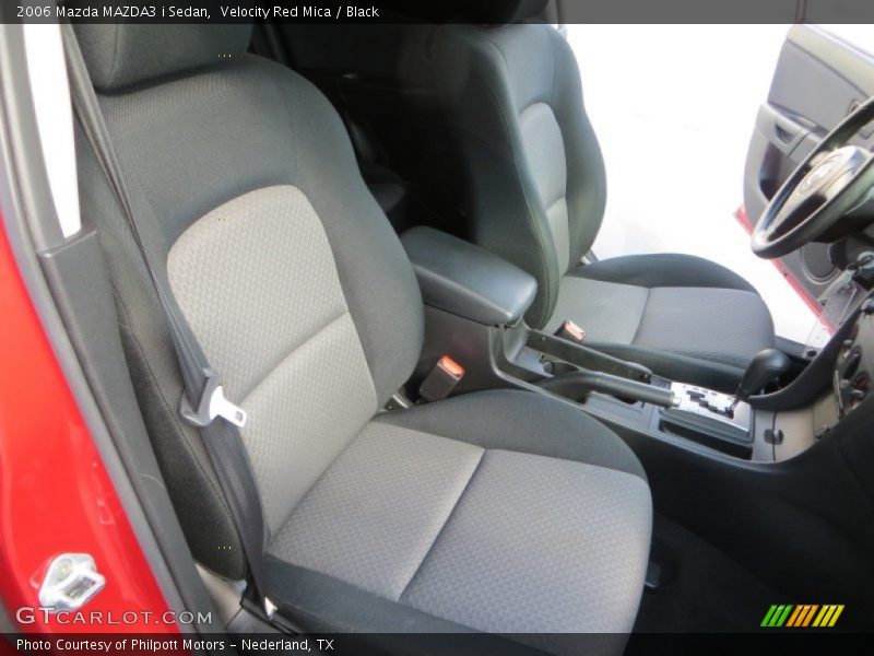 Velocity Red Mica / Black 2006 Mazda MAZDA3 i Sedan
