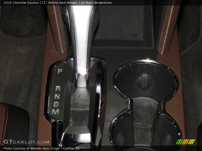 Mocha Steel Metallic / Jet Black/Brownstone 2010 Chevrolet Equinox LTZ