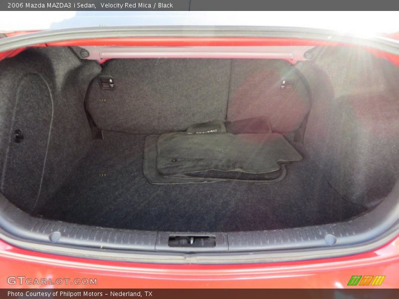 Velocity Red Mica / Black 2006 Mazda MAZDA3 i Sedan