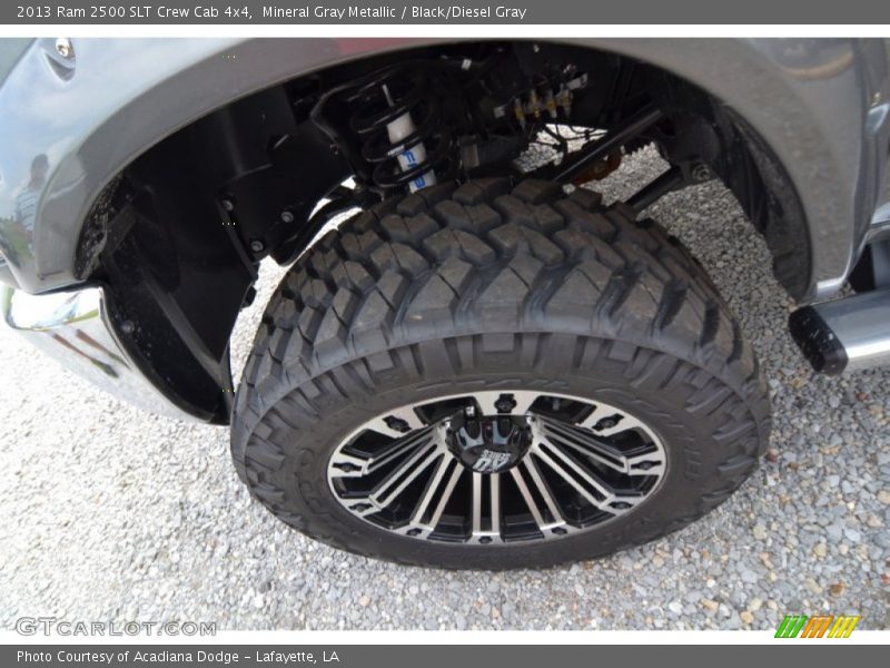 Mineral Gray Metallic / Black/Diesel Gray 2013 Ram 2500 SLT Crew Cab 4x4