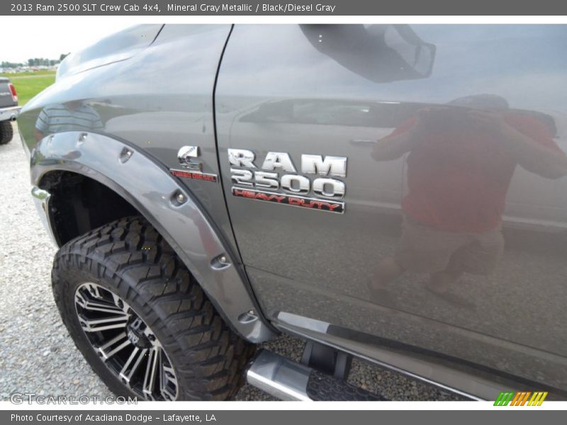 Mineral Gray Metallic / Black/Diesel Gray 2013 Ram 2500 SLT Crew Cab 4x4