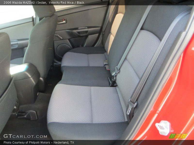 Velocity Red Mica / Black 2006 Mazda MAZDA3 i Sedan