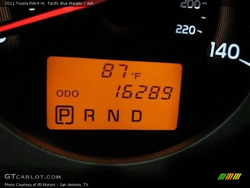 Pacific Blue Metallic / Ash 2011 Toyota RAV4 I4