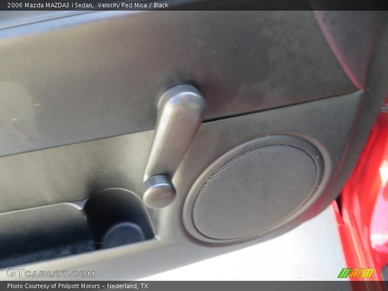 Velocity Red Mica / Black 2006 Mazda MAZDA3 i Sedan