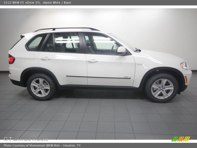 Alpine White / Black 2013 BMW X5 xDrive 35i
