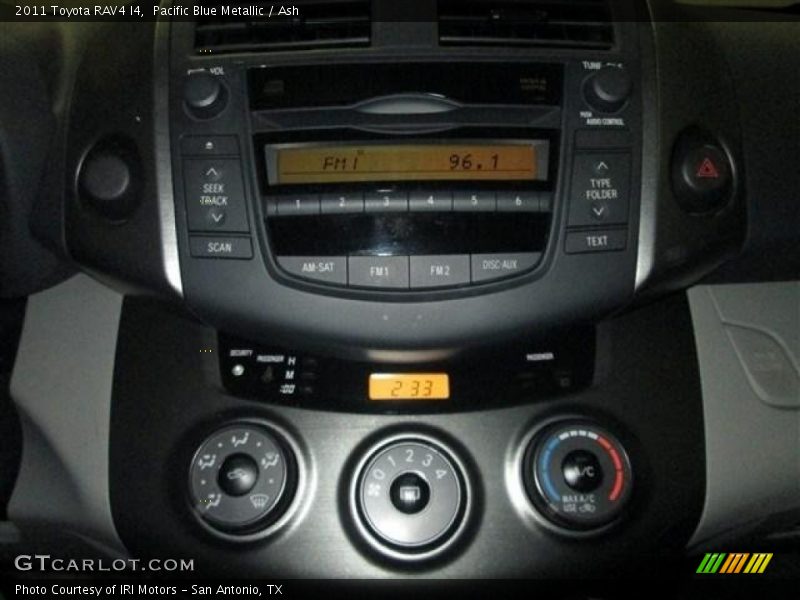 Pacific Blue Metallic / Ash 2011 Toyota RAV4 I4