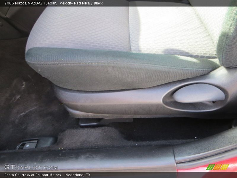 Velocity Red Mica / Black 2006 Mazda MAZDA3 i Sedan