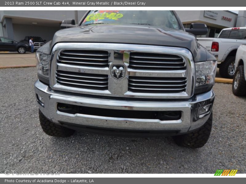Mineral Gray Metallic / Black/Diesel Gray 2013 Ram 2500 SLT Crew Cab 4x4