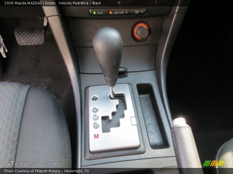 Velocity Red Mica / Black 2006 Mazda MAZDA3 i Sedan