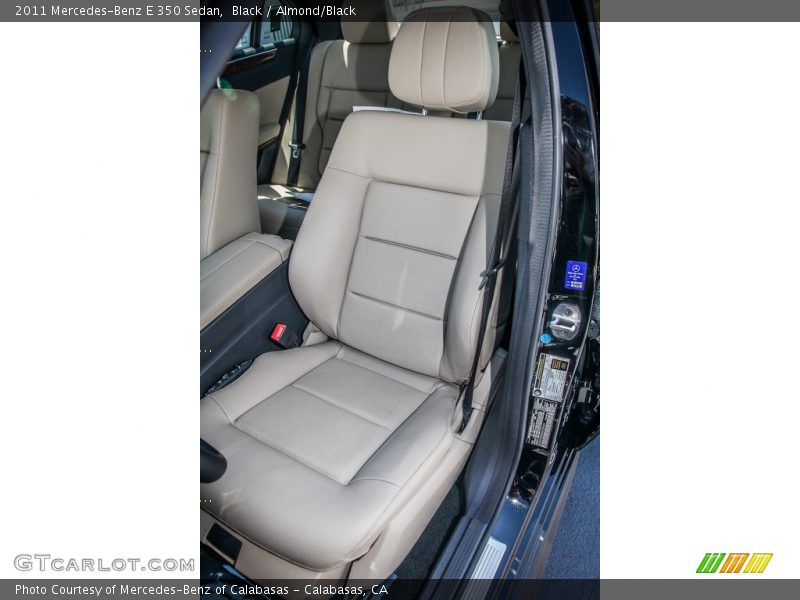 Black / Almond/Black 2011 Mercedes-Benz E 350 Sedan
