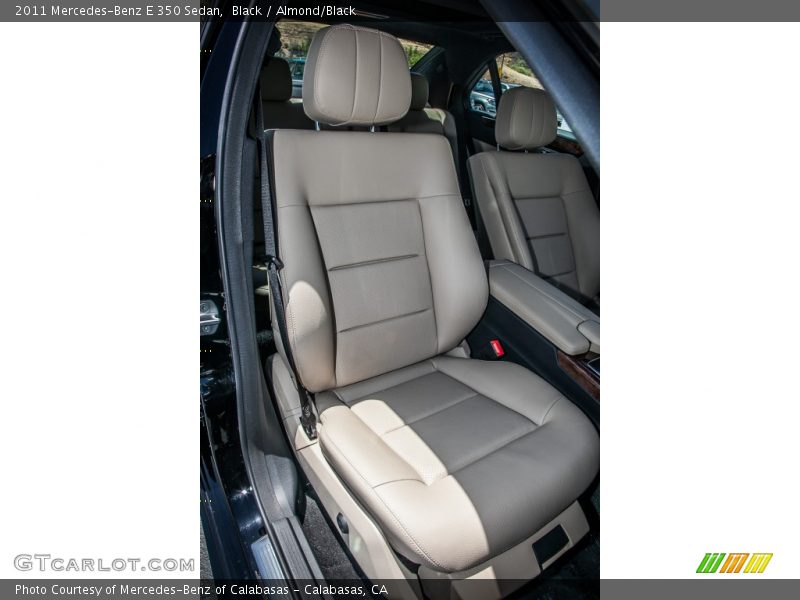 Black / Almond/Black 2011 Mercedes-Benz E 350 Sedan