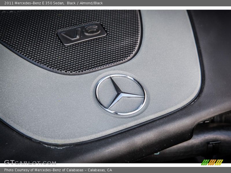 Black / Almond/Black 2011 Mercedes-Benz E 350 Sedan
