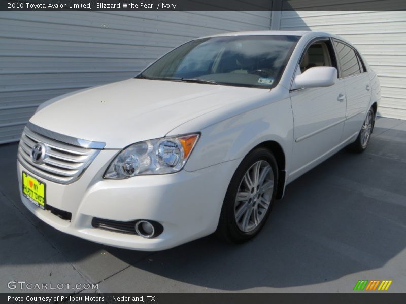 Blizzard White Pearl / Ivory 2010 Toyota Avalon Limited