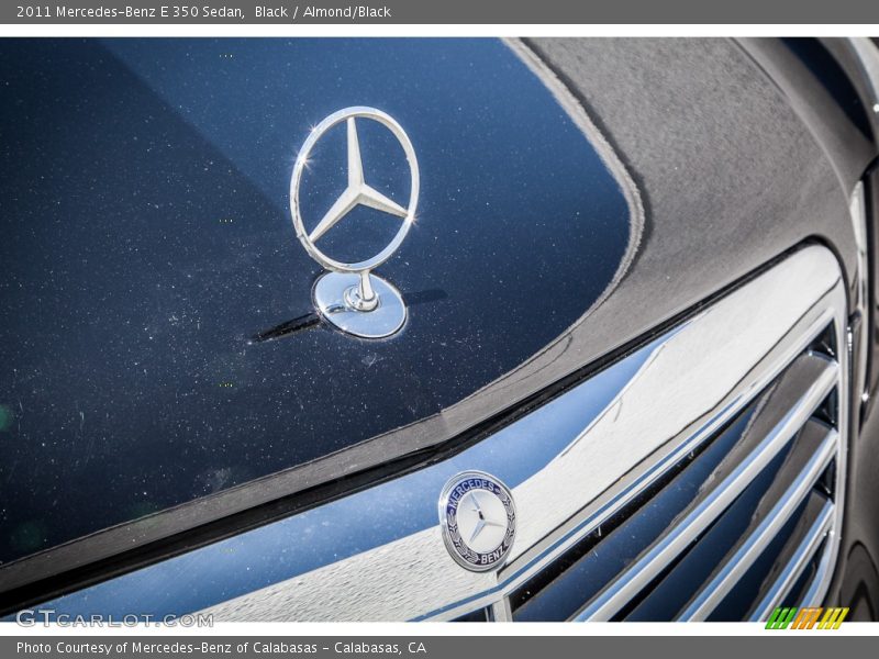 Black / Almond/Black 2011 Mercedes-Benz E 350 Sedan