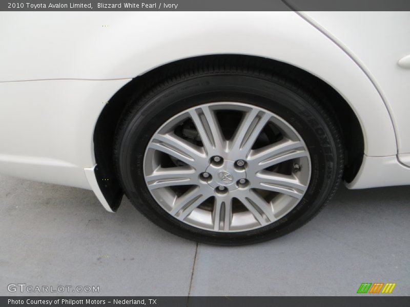 Blizzard White Pearl / Ivory 2010 Toyota Avalon Limited