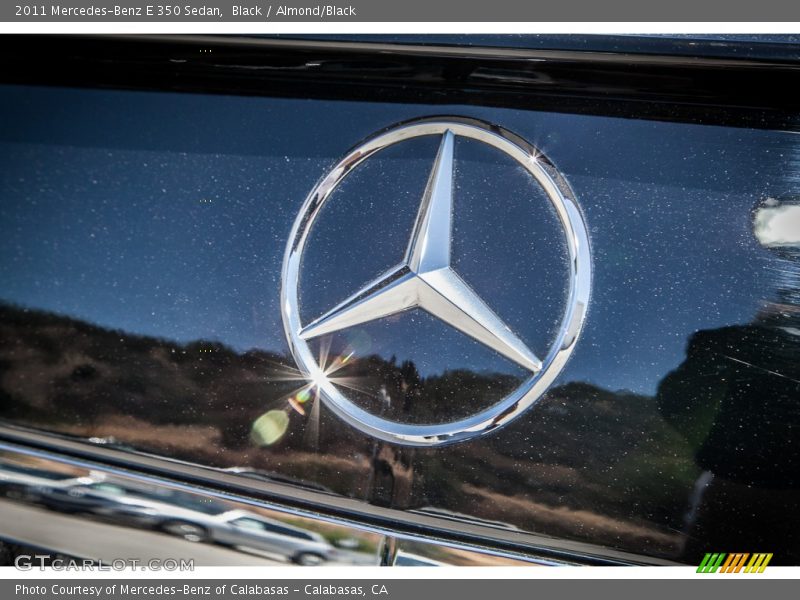 Black / Almond/Black 2011 Mercedes-Benz E 350 Sedan