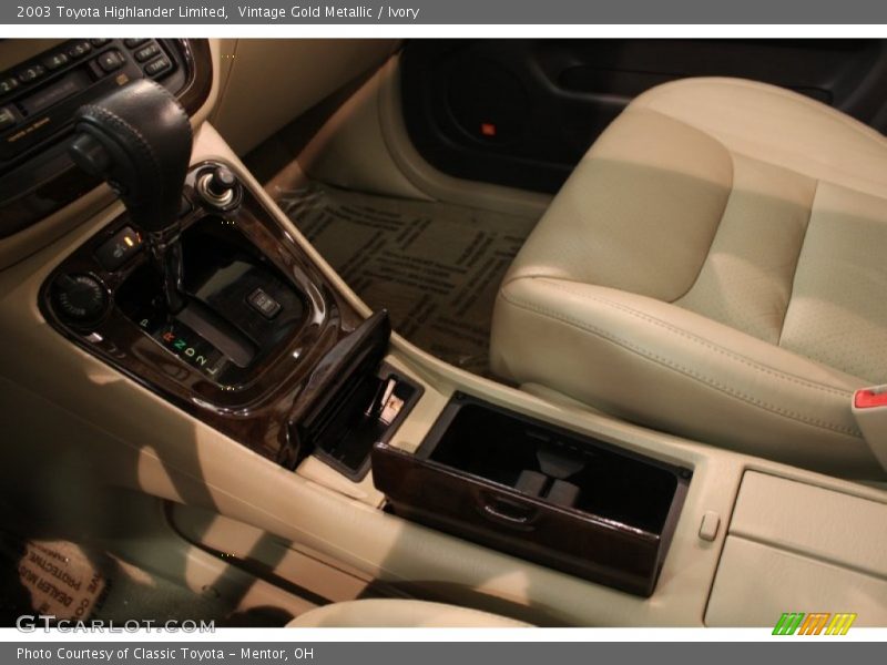 Vintage Gold Metallic / Ivory 2003 Toyota Highlander Limited