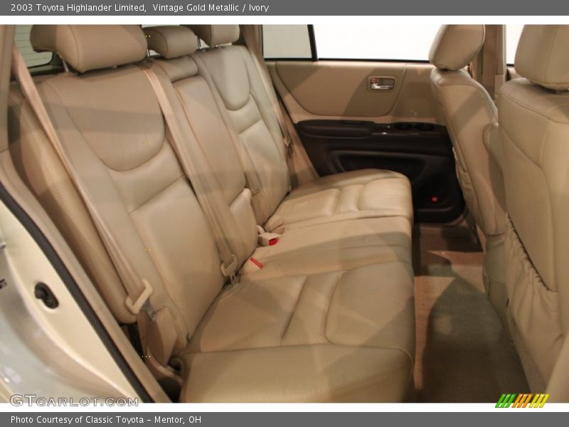 Vintage Gold Metallic / Ivory 2003 Toyota Highlander Limited