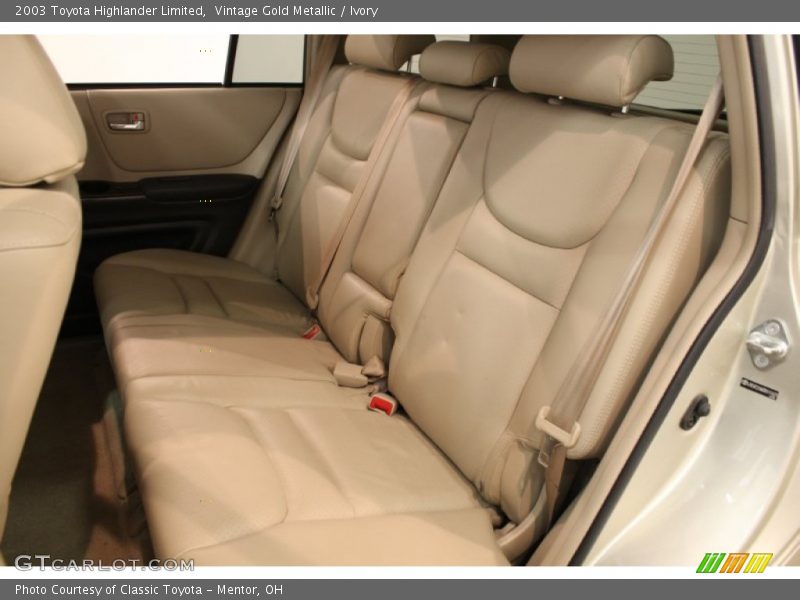 Vintage Gold Metallic / Ivory 2003 Toyota Highlander Limited
